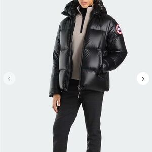 Authentic Men’s Canada Goose Crofton Puffer Black Medium 2552MB MSRP:$1,195.00